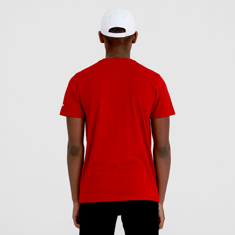 Červené pánské tričko s krátkým rukávem &amp;quot;New York Yankees&amp;quot;, New Era - velikost XL