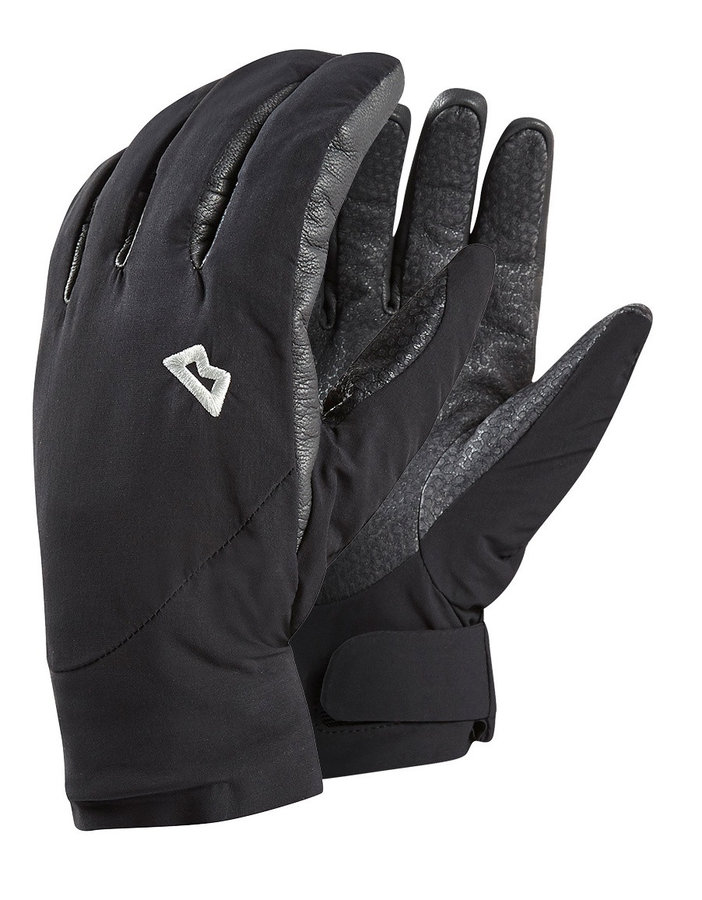 Černé zimní pánské běžecké rukavice Mountain Equipment