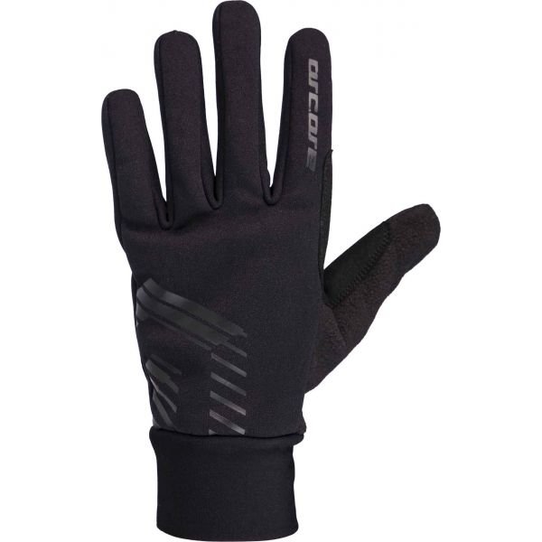 Černé rukavice na běžky Arcore - velikost L
