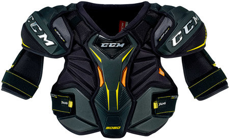 Černý hokejový chránič ramen - junior CCM - velikost M