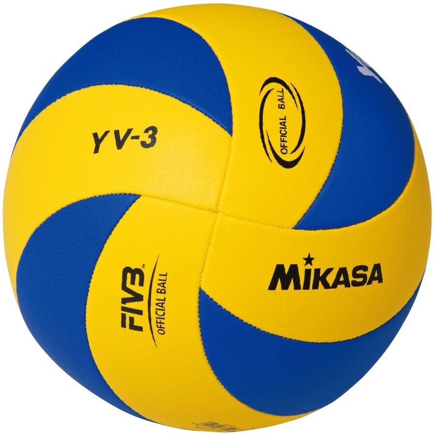 Modro-žlutý volejbalový míč YV-3, Mikasa - velikost 5
