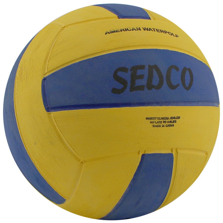 Modro-žlutý míč na vodní pólo pro muže Training, Sedco - velikost 5