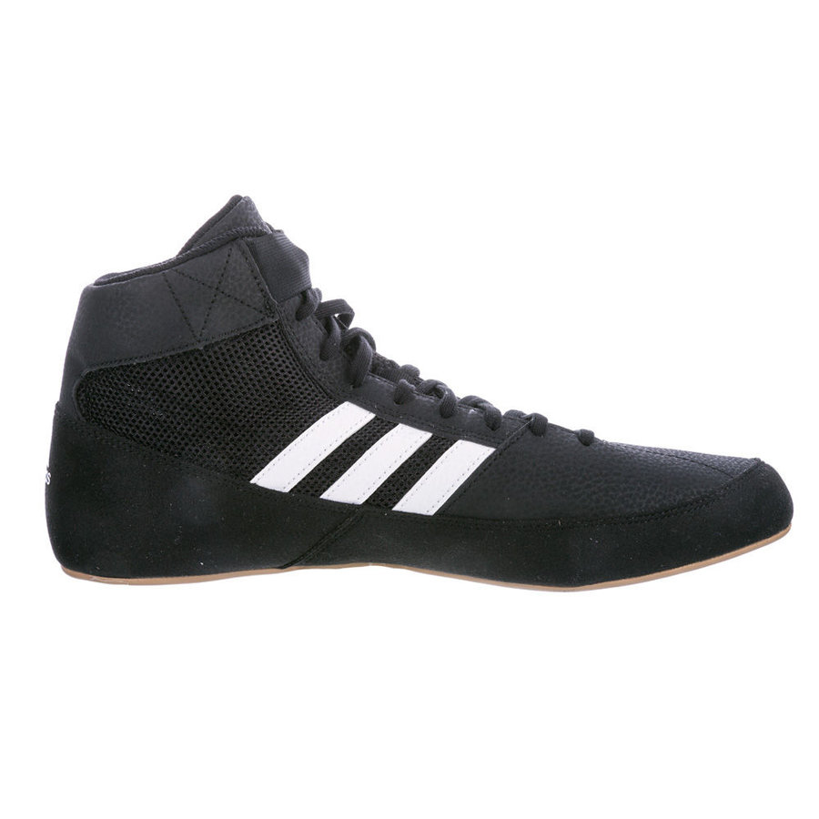 Černé zápasnické boty HVC, Adidas - velikost 50 EU