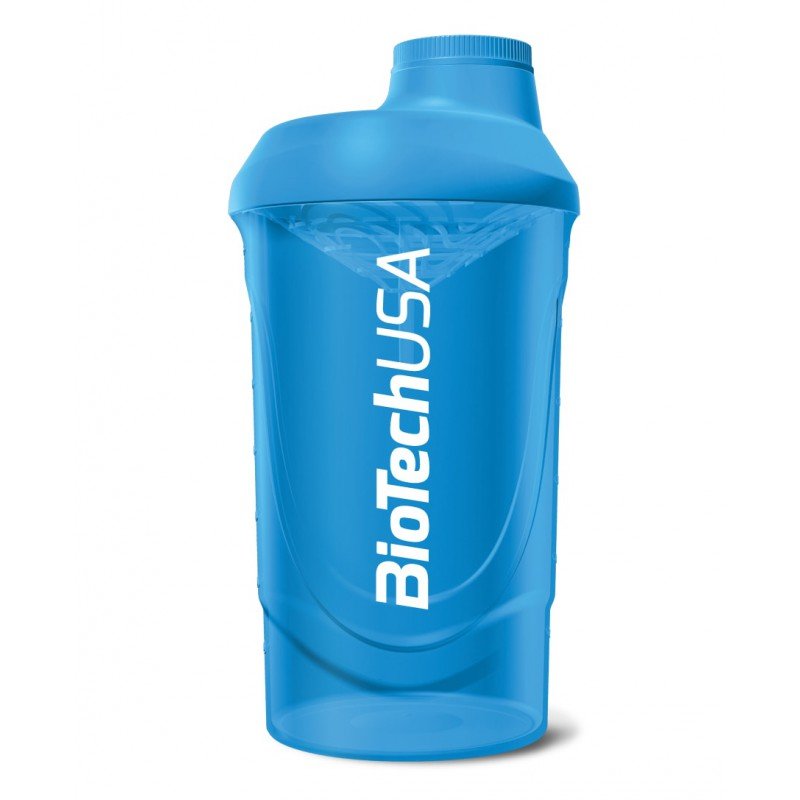 Modrý shaker BioTech USA - objem 600 ml