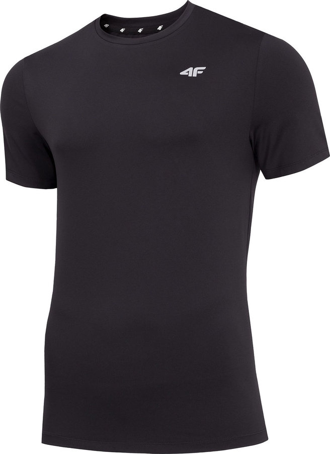 Černé pánské funkční tričko s krátkým rukávem 4F