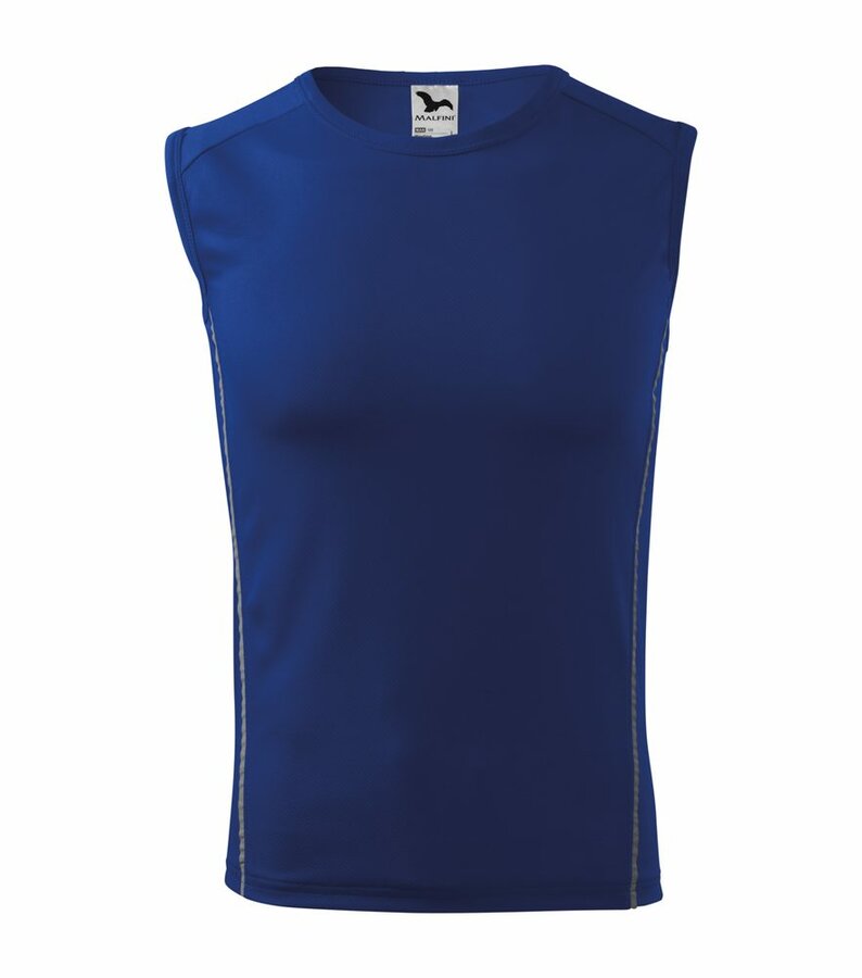Modré pánské tričko bez rukávů Adler - velikost M