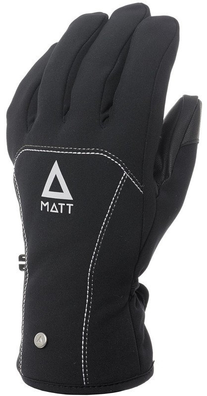 Černé dámské lyžařské rukavice Matt - velikost S