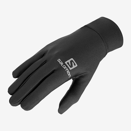 Černé zimní rukavice Salomon