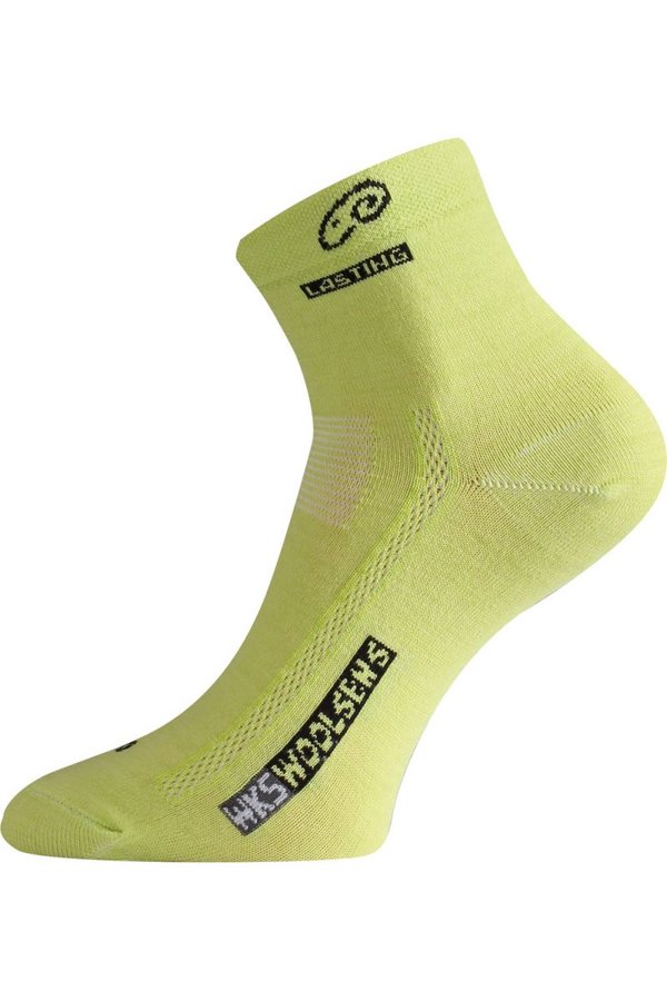 Zelené pánské trekové ponožky Lasting - velikost 42-45 EU