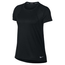 Černé dámské tričko s krátkým rukávem Nike - velikost L