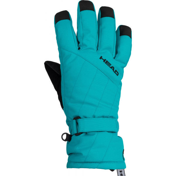 Modré dětské lyžařské rukavice Head