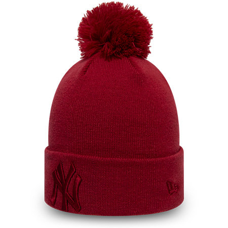 Červená dámská zimní čepice New Era