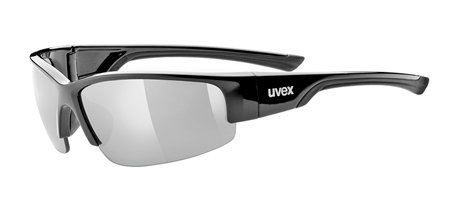 Černo-stříbrné cyklistické brýle Sportstyle, Uvex