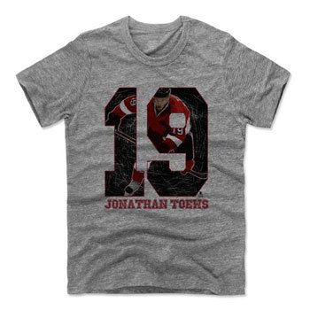 Šedé pánské tričko s krátkým rukávem "Chicago Blackhawks", Levelwear