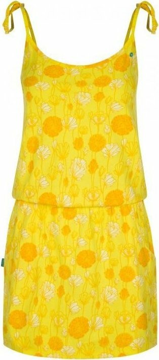 Žluté dámské šaty Loap