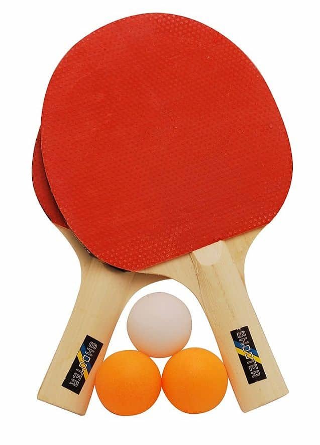 Sada na stolní tenis - Set na pingpong RULYT 1ST-01, 2 x raketa, 3 x míč