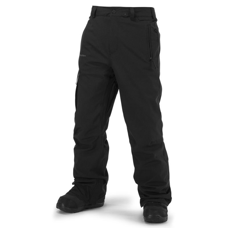 Černé pánské snowboardové kalhoty Volcom - velikost XL