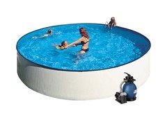 Nadzemní kruhový bazénový set GRE