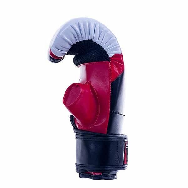 Černo-červené boxerské rukavice Bushido - velikost M