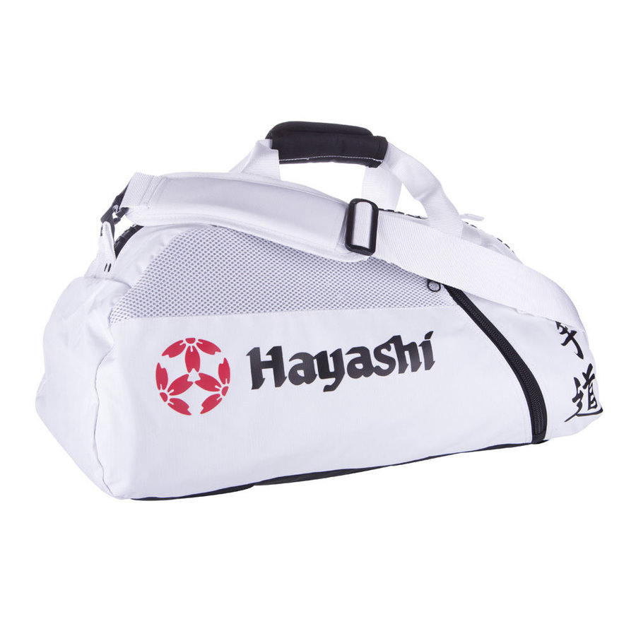 Bílá sportovní taška Hayashi