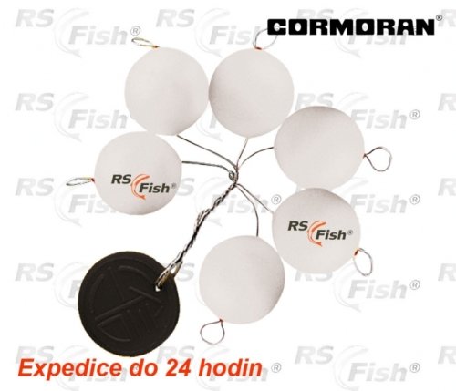 Splávek - Cormoran® Splávek polystyrenový - barva bílá 10,0 mm - 79-50040