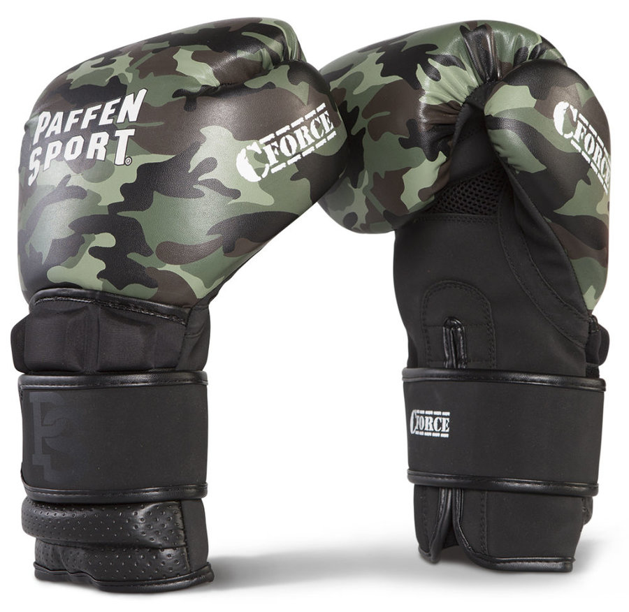 Maskáčové boxerské rukavice Paffen Sport - velikost 16 oz