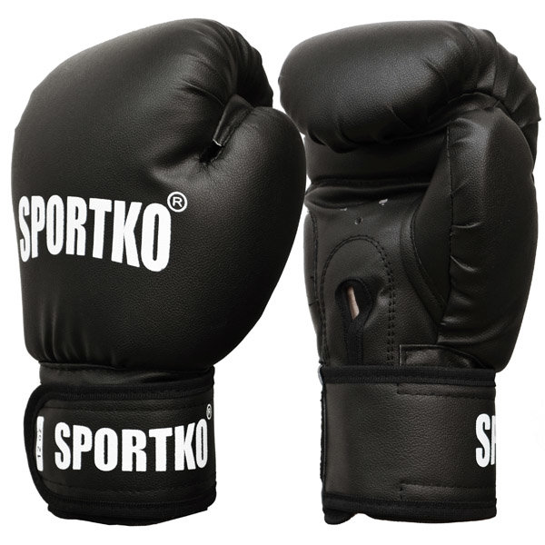 Černé boxerské rukavice SportKO