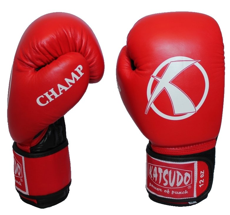 Červené boxerské rukavice Katsudo