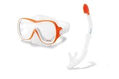 Žlutá dětská potápěčská sada Wave Rider, INTEX potápěčské brýle, šnorchl