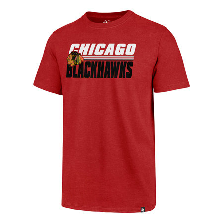 Červené pánské tričko s krátkým rukávem "Chicago Blackhawks", 47 Brand