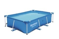 Nadzemní obdélníkový bazén Bestway - délka 259 cm, šířka 170 cm a výška 61 cm