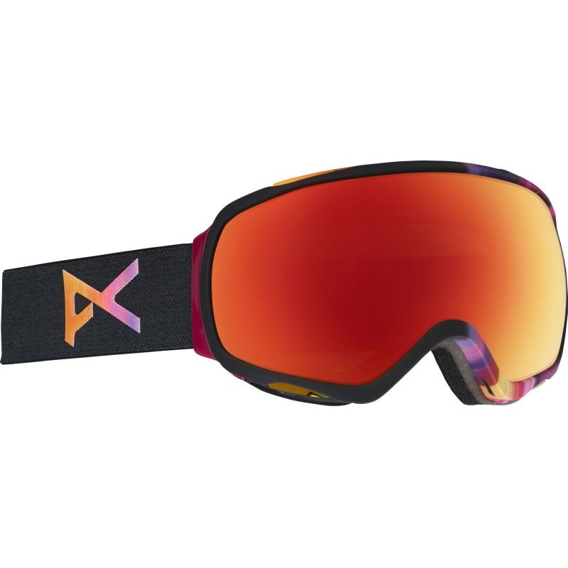 Černé dětské lyžařské brýle Anon