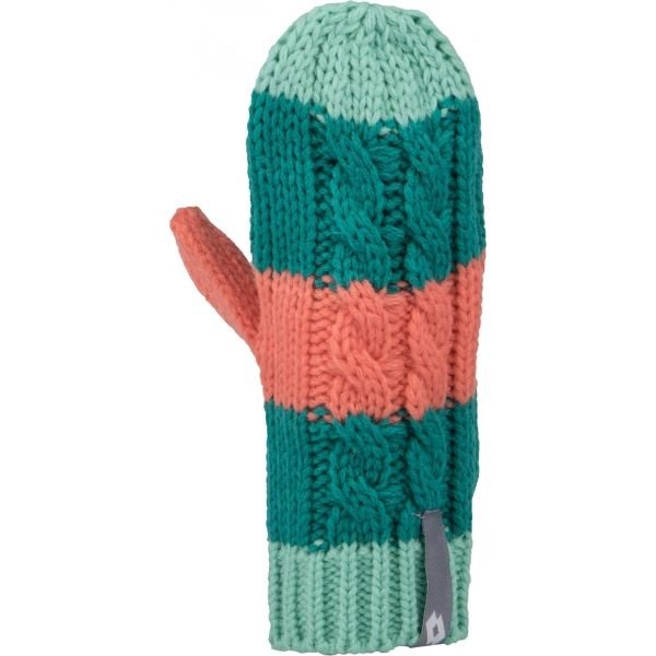 Zelené dívčí zimní rukavice Lotto