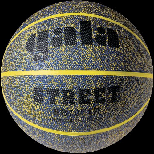 Modro-zelený basketbalový míč Street BB7071R, Gala - velikost 7