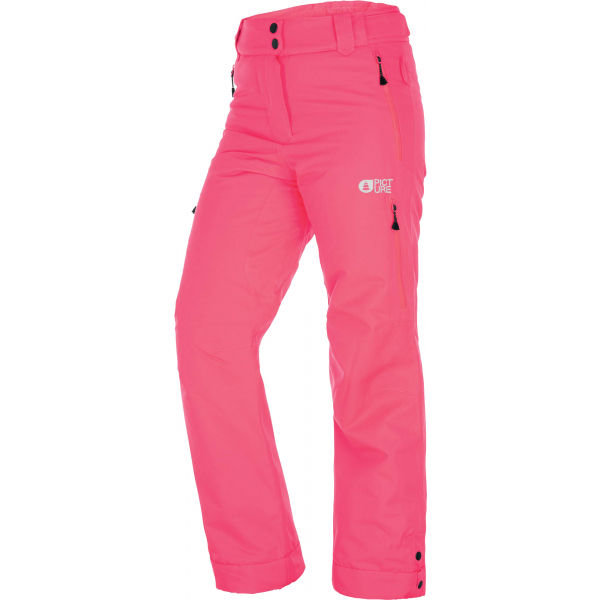 Růžové dívčí lyžařské kalhoty Picture