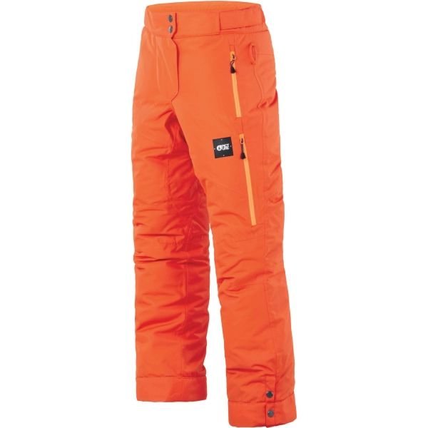 Oranžové dětské lyžařské kalhoty Picture - velikost 10