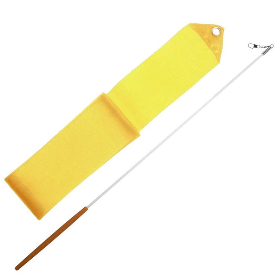 Žlutá gymnastická stuha Sedco - délka 3 m