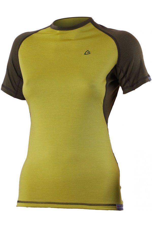 Zelené dámské tričko s krátkým rukávem Lasting - velikost L