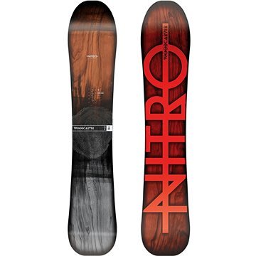 Snowboard bez vázání Nitro - délka 163 cm