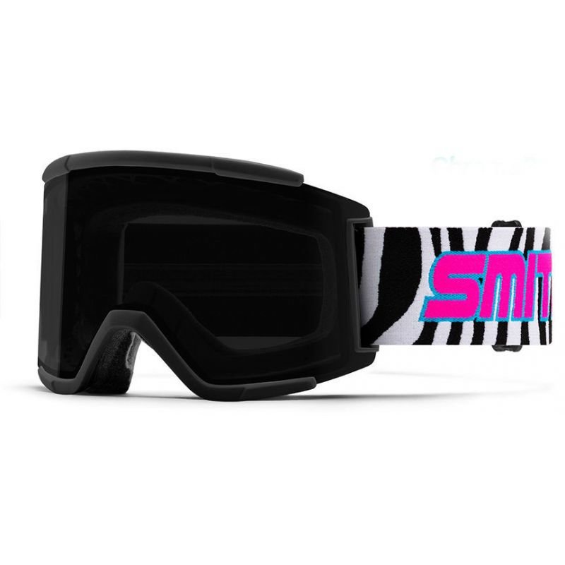Černé brýle na snowboard Smith