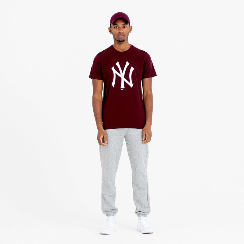 Červené pánské tričko s krátkým rukávem &amp;quot;New York Yankees&amp;quot;, New Era - velikost L