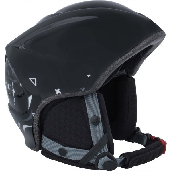 Černá lyžařská helma Arcore