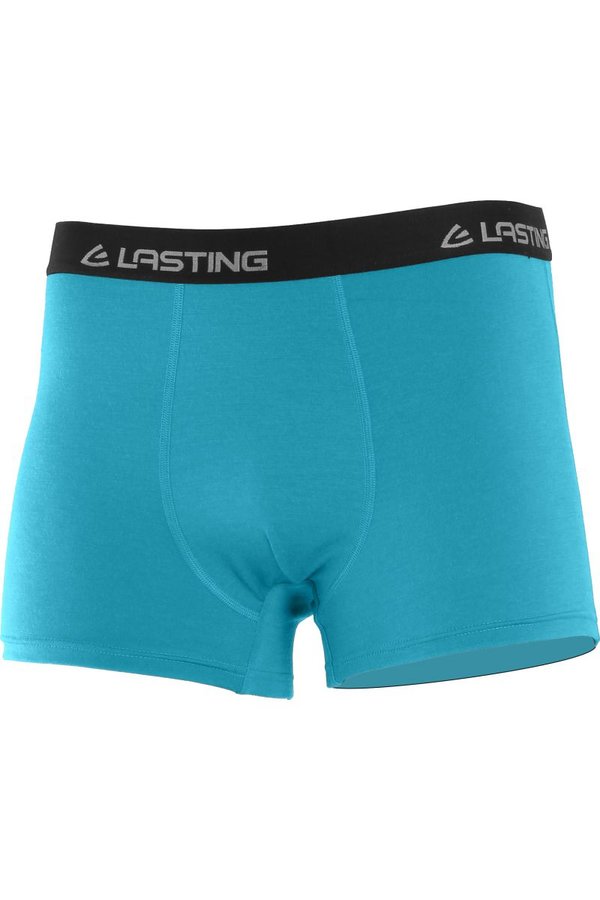 Modré pánské boxerky Lasting - velikost S - 1 ks