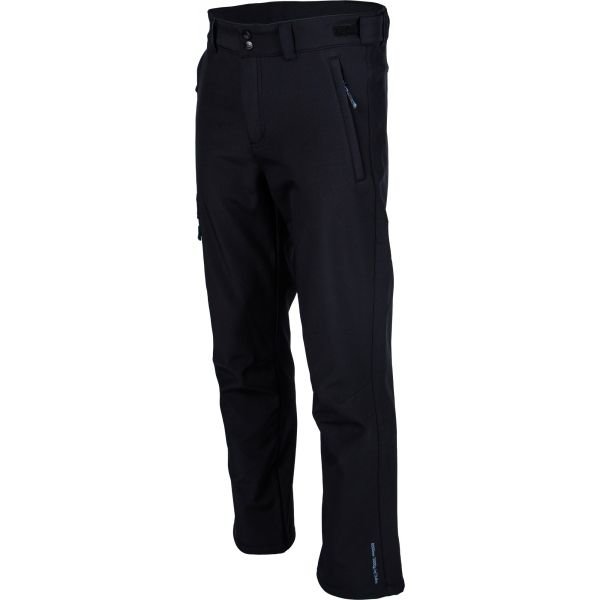 Černé softshellové pánské kalhoty Umbro