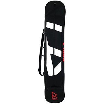 Bílo-černý obal na snowboard ROBLA - délka 150 cm