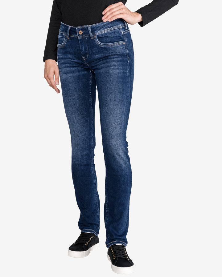 Modré dámské džíny Pepe Jeans
