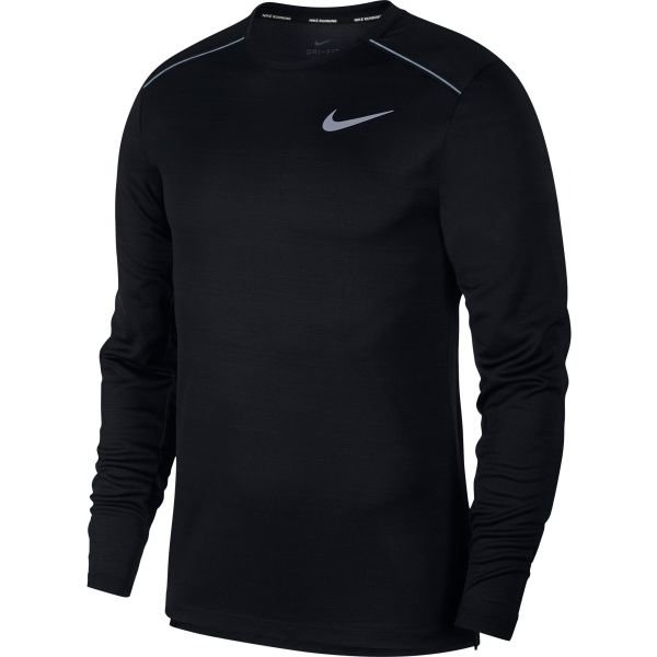 Černé pánské běžecké tričko Nike