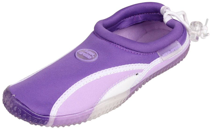 Bílo-fialové boty do vody Jadran 12, Aqua-Speed - velikost 35 EU