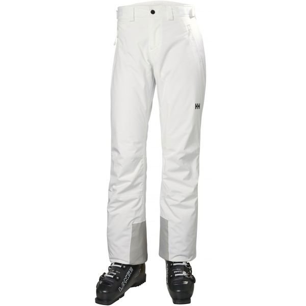 Bílé dámské lyžařské kalhoty Helly Hansen - velikost L