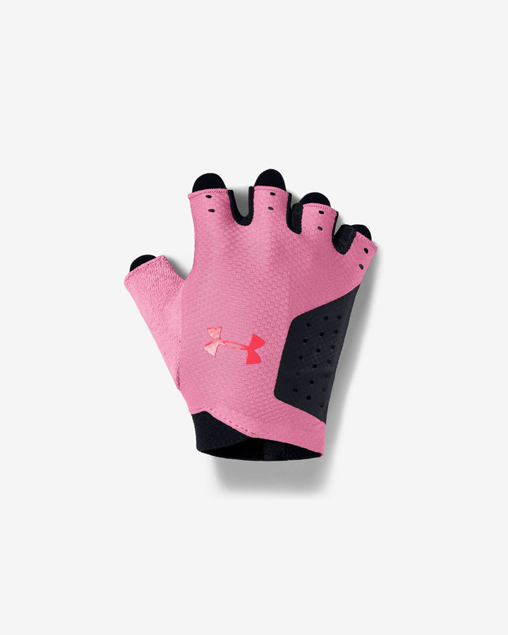 Růžové dámské zimní rukavice Under Armour